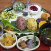 旬の島野菜と食材を使った料理『笑味の店』　／　国頭郡、沖縄